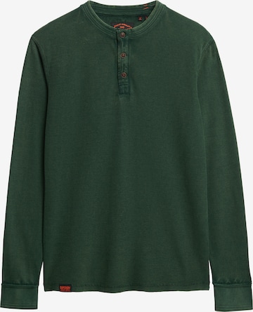 T-Shirt Superdry en vert : devant