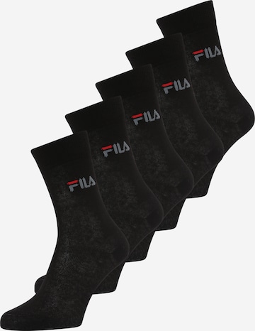 FILA Socken in Schwarz: Vorderseite