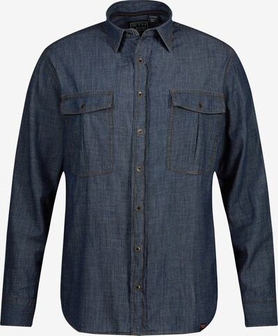 STHUGE Button Up Shirt in Blue denim, Item view