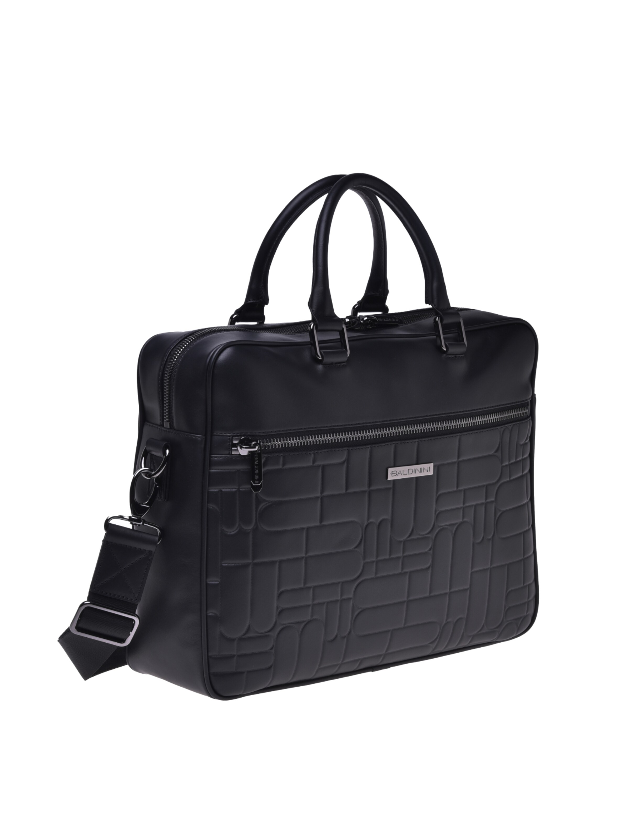 BALDININI Laptop bag in Black