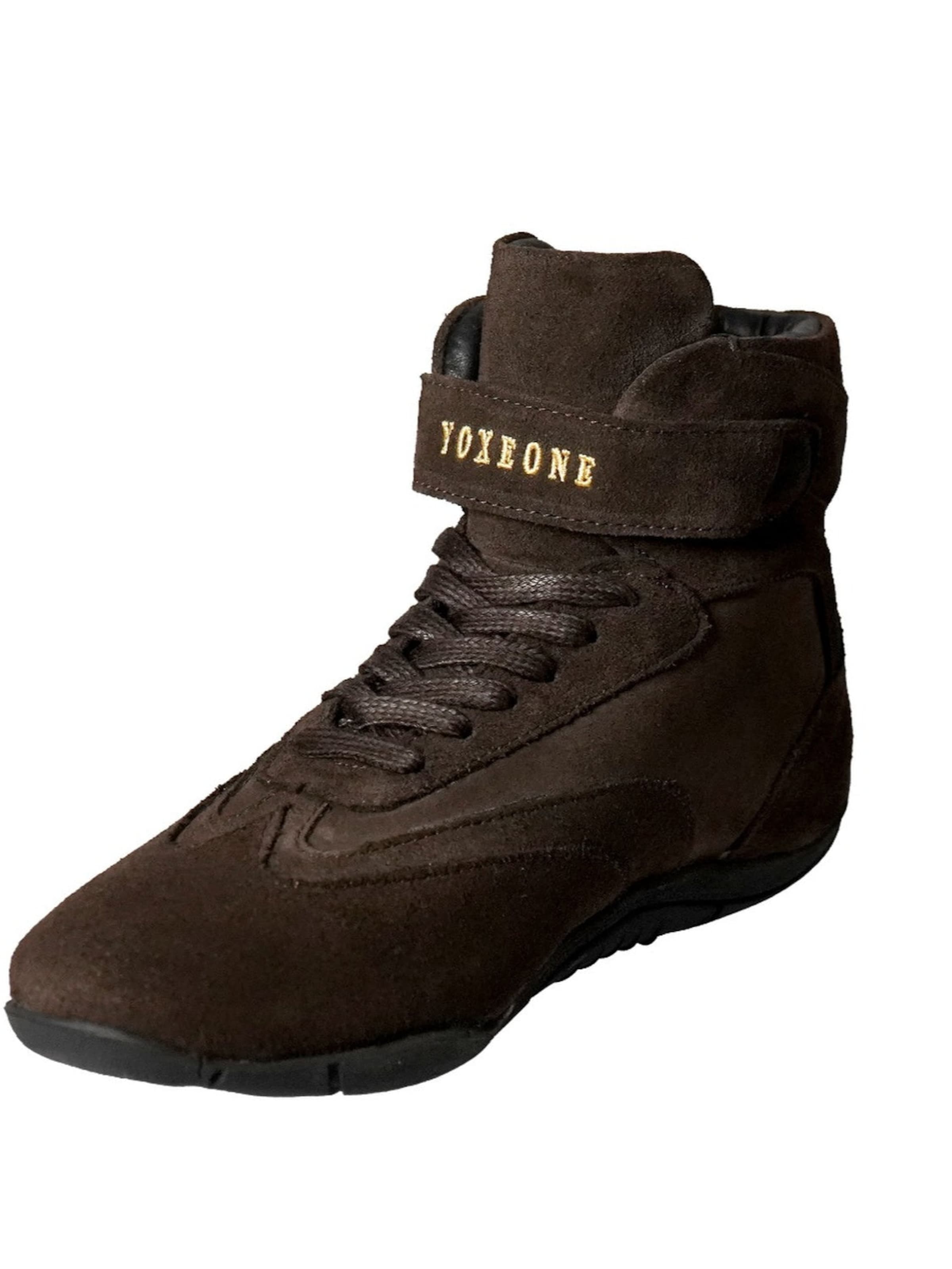 Yoxeone - Zapatillas deportivas altas 'Pat' en marrón