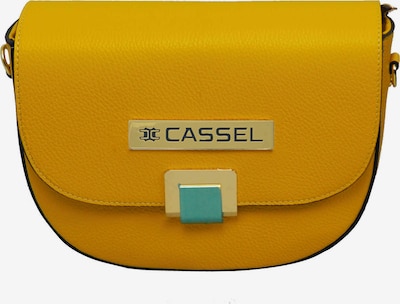 Clay Cassel Schultertasche 'SIGNORINA NICE' in gelb, Produktansicht
