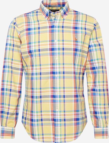 Regular fit Camicia di Polo Ralph Lauren in giallo: frontale