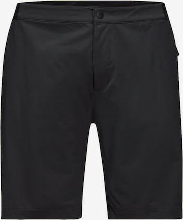 JACK WOLFSKIN Regular Outdoor Pants 'JWP' in Black: front