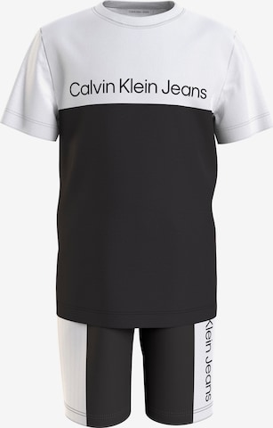 Set Calvin Klein Jeans en noir : devant