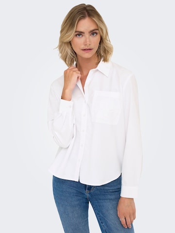 JDY - Blusa en blanco: frente