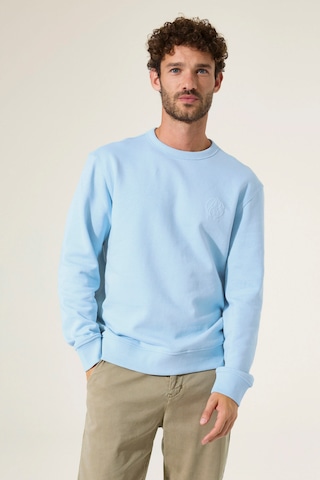 GARCIA Sweatshirt i blå: framsida