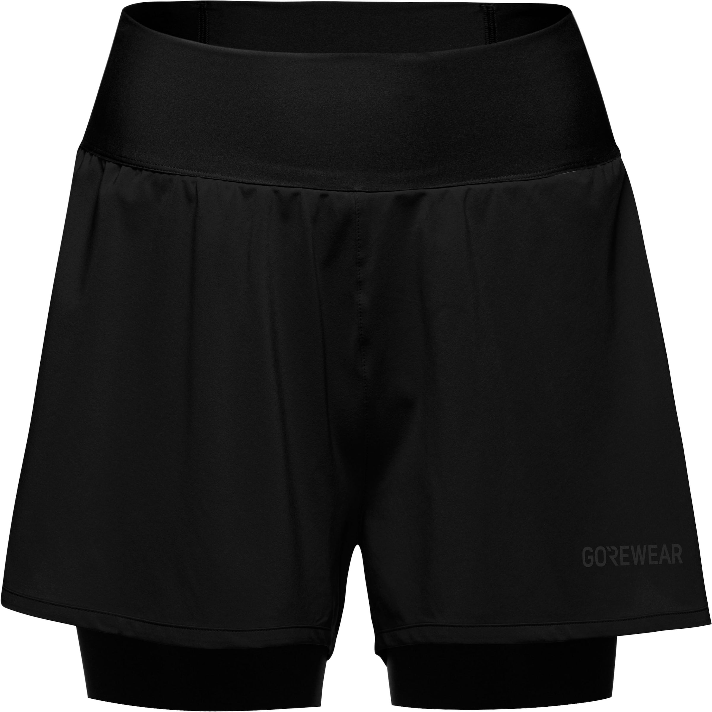 GORE WEAR Regular Sportshorts 'Concurve' in Schwarz: Vorderseite