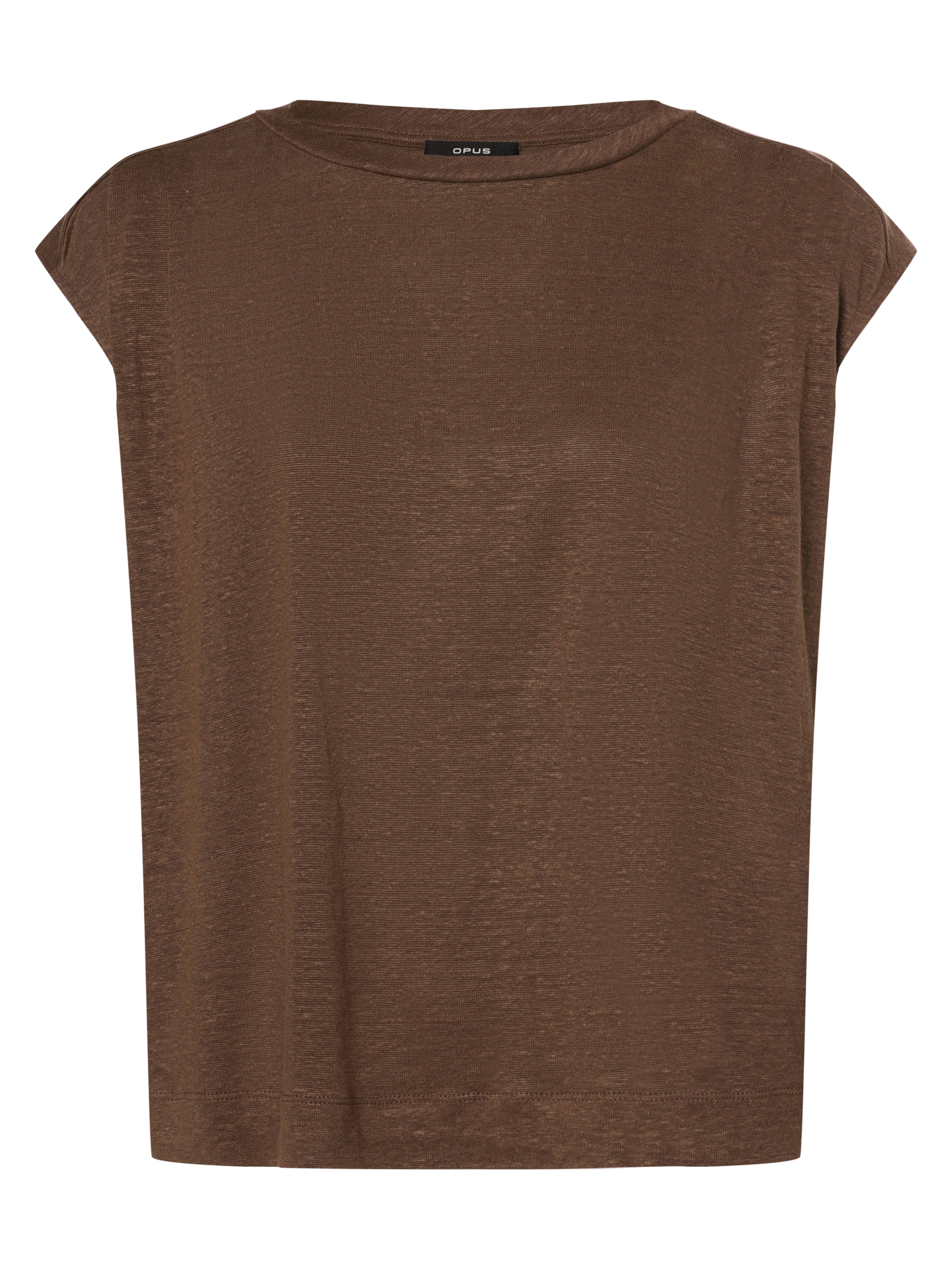 OPUS Shirt 'Saskino' in Bruin: voorkant