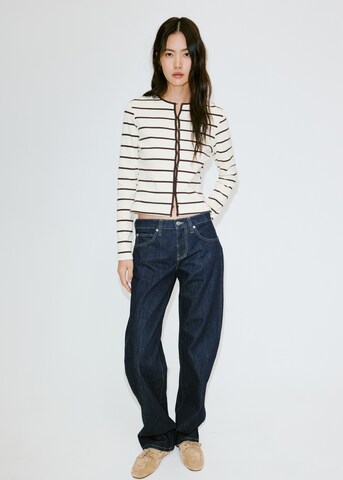 MANGO Strickjacke 'PORT' in Beige