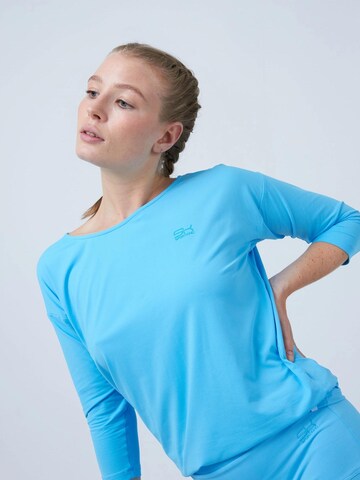 SPORTKIND Shirt '3/4 Loose Fit' in Blue