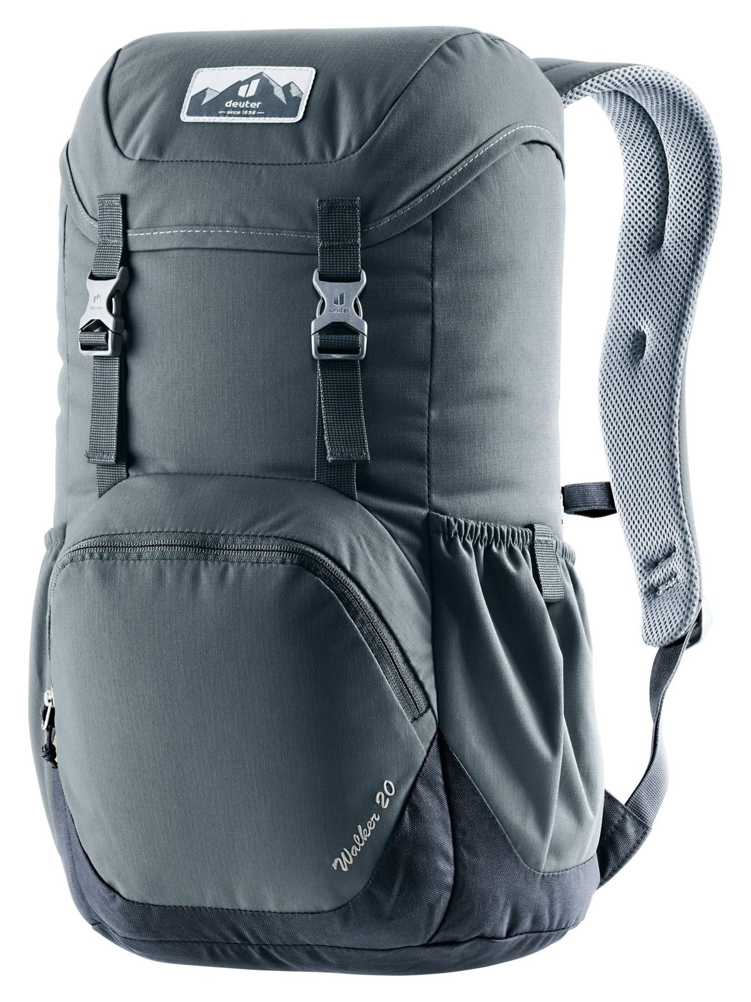 DEUTER Batoh – šedá: přední strana