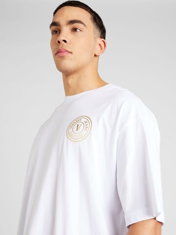 T-Shirt '76UP607' Versace Jeans Couture en blanc