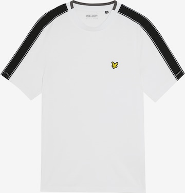 T-Shirt Lyle & Scott en blanc : devant