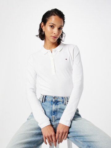 TOMMY HILFIGER Tričko – bílá: přední strana