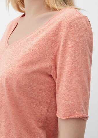 T-shirt s.Oliver en orange