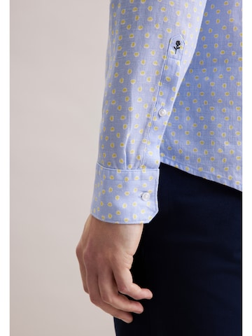 Coupe slim Chemise business SEIDENSTICKER en bleu