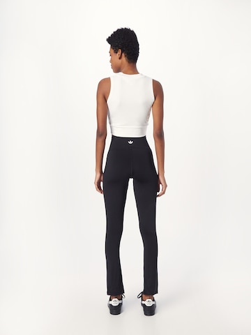 Slimfit Leggings 'Adicolor Classics Open Hem' di ADIDAS ORIGINALS in nero