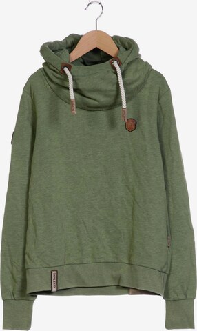 naketano Sweatshirt & Zip-Up Hoodie in M in Green: front