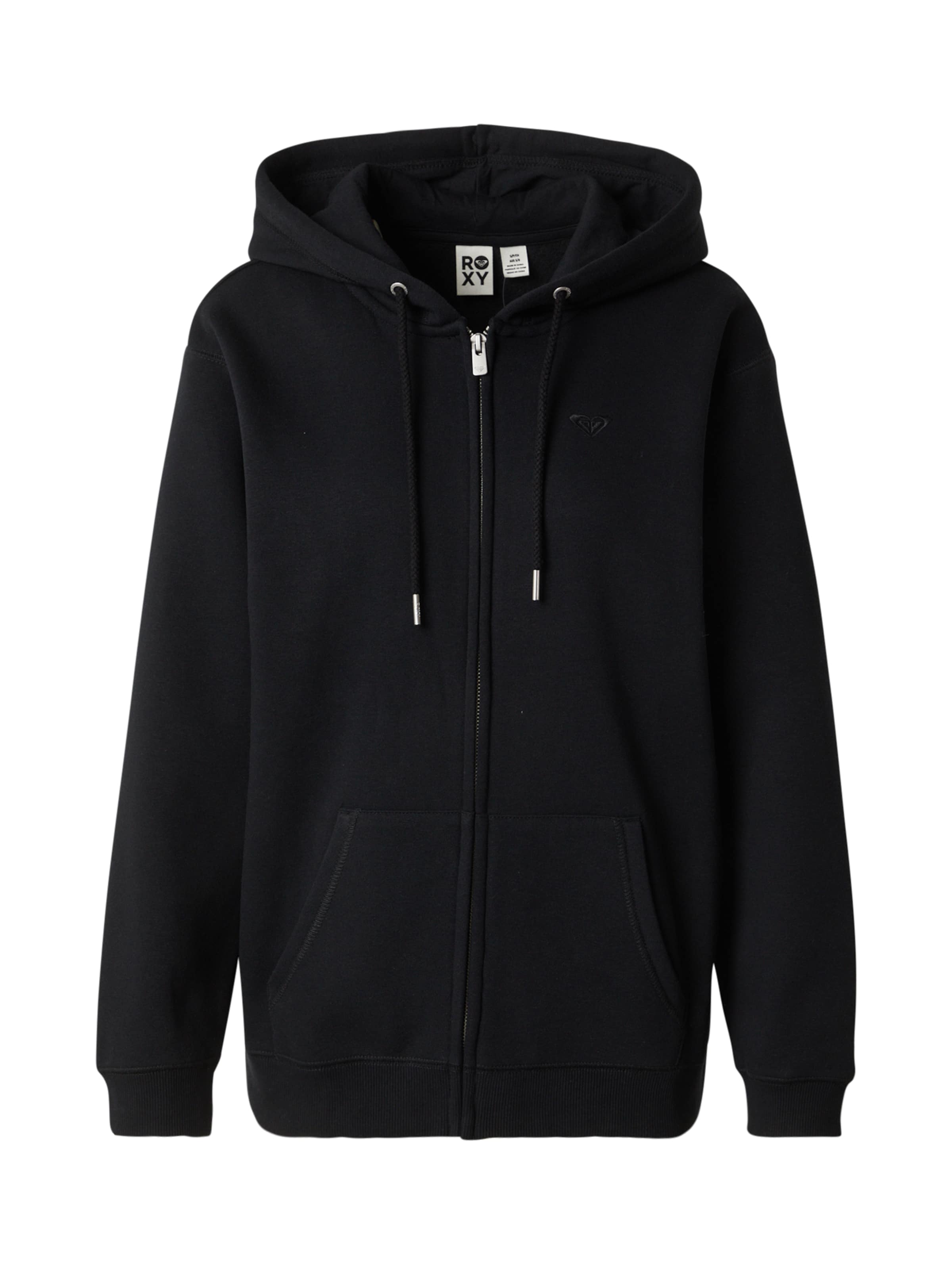 ROXY Tepláková bunda &#x27;SURF STOKED&#x27; - Čierna: predná strana