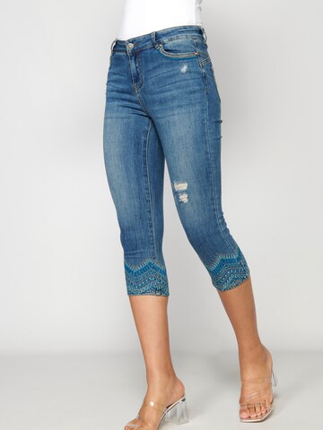 KOROSHI Regular Jeans in Blau