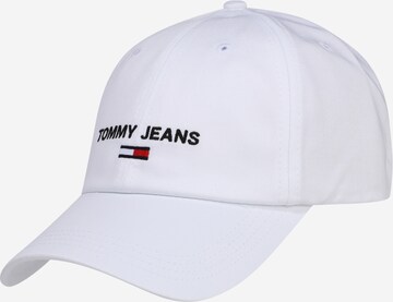 Tommy Jeans Cap in Weiß: predná strana