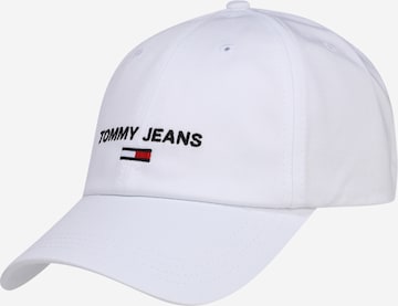 Șapcă de la Tommy Jeans pe alb: față