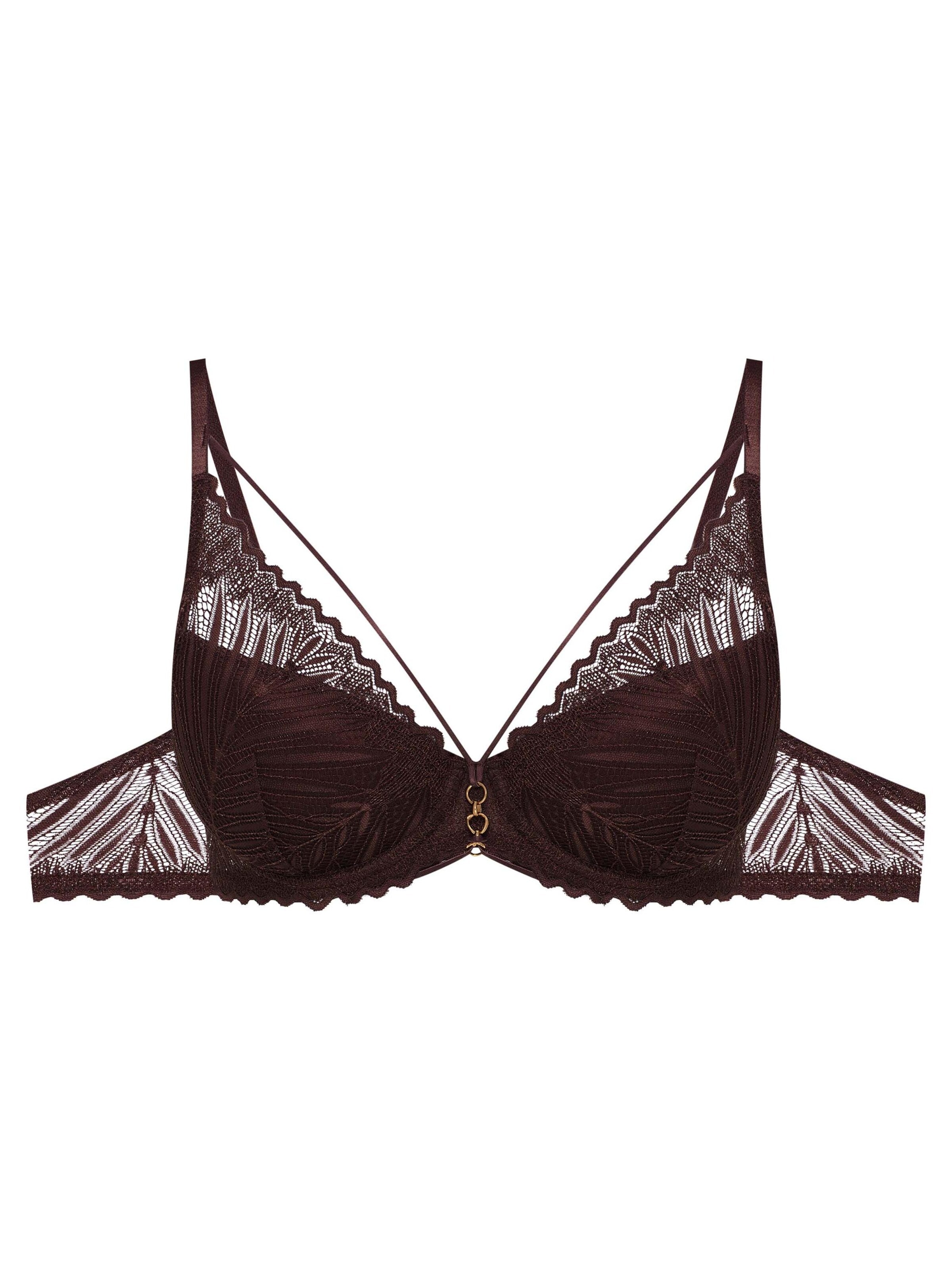 ESOTIQ - Push-up Sujetador 'Onika' en marrón