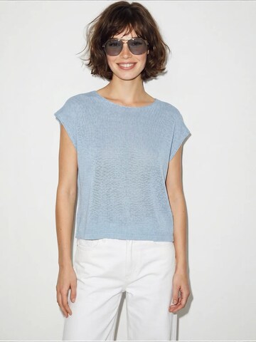 Top 'Strickoberteile' di Bianco Lucci in blu