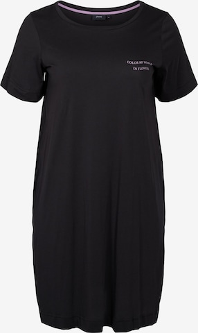Zizzi Shirt 'MJIA' in Black: front