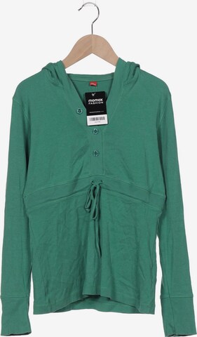 s.Oliver Sweatshirt & Zip-Up Hoodie in XL in Green: front