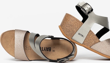 Bayton Sandaler med rem 'Ibiza' i guld