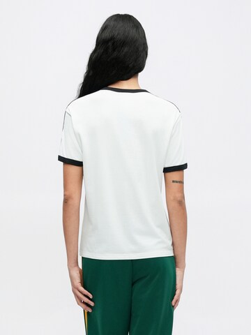 Tricou 'Linear' de la ADIDAS ORIGINALS pe alb