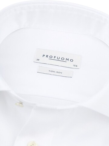 Profuomo Slim fit Button Up Shirt in White