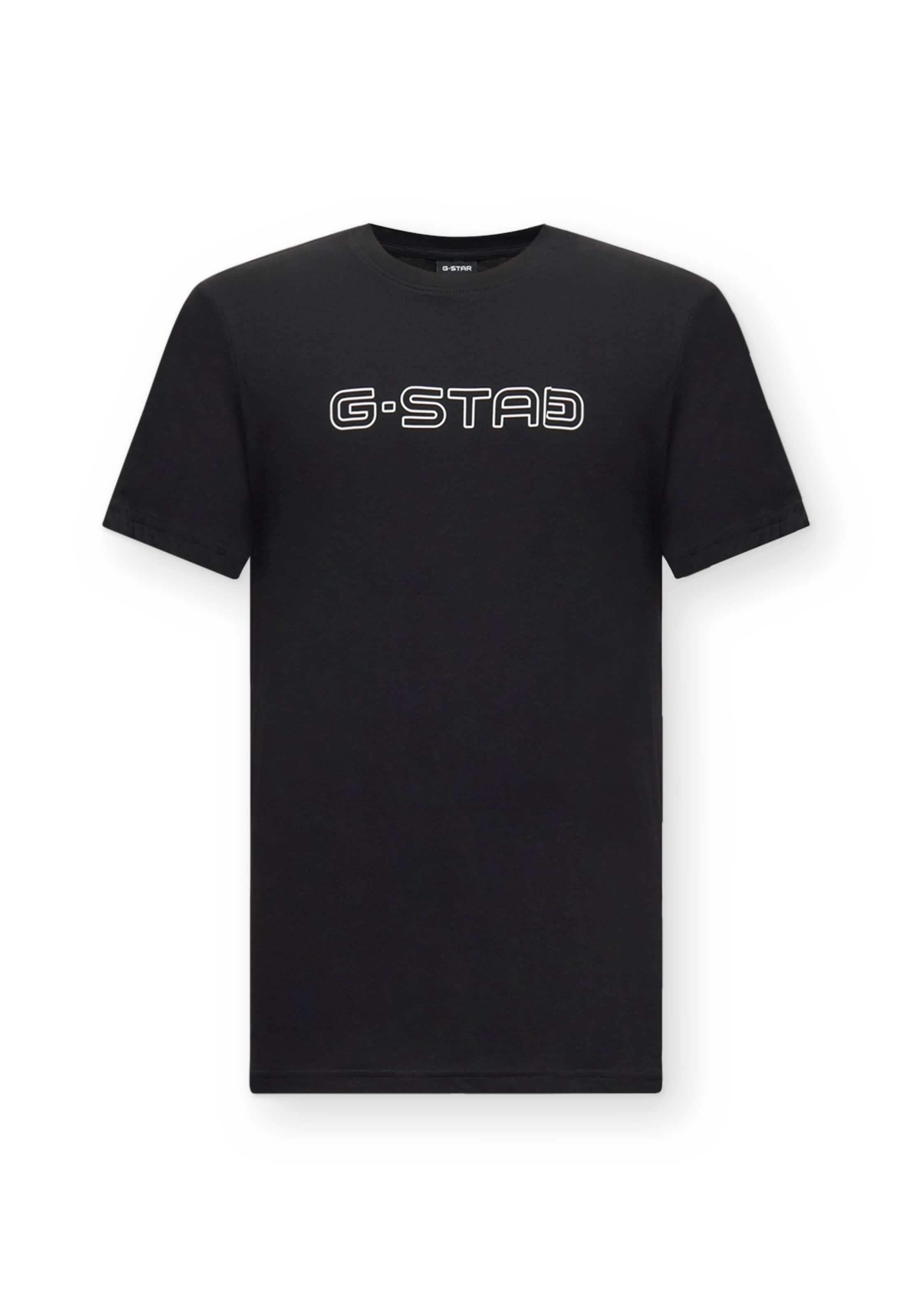 T-Shirt G-STAR en noir : devant