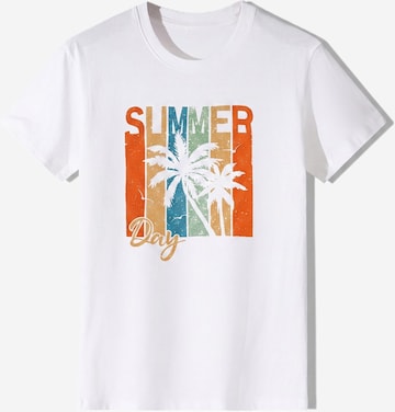 LapaPlus Shirt 'Summer Day' in White: front