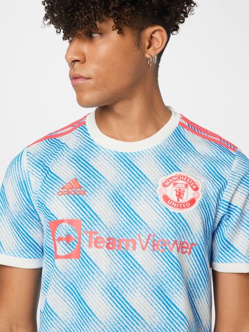 Maillot 'Manchester United 21/22' ADIDAS PERFORMANCE en blanc