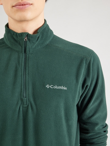 Pullover sportivo 'Klamath Range II' di COLUMBIA in verde