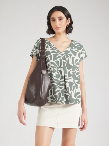 Camicia da donna di Sublevel in verde: frontale