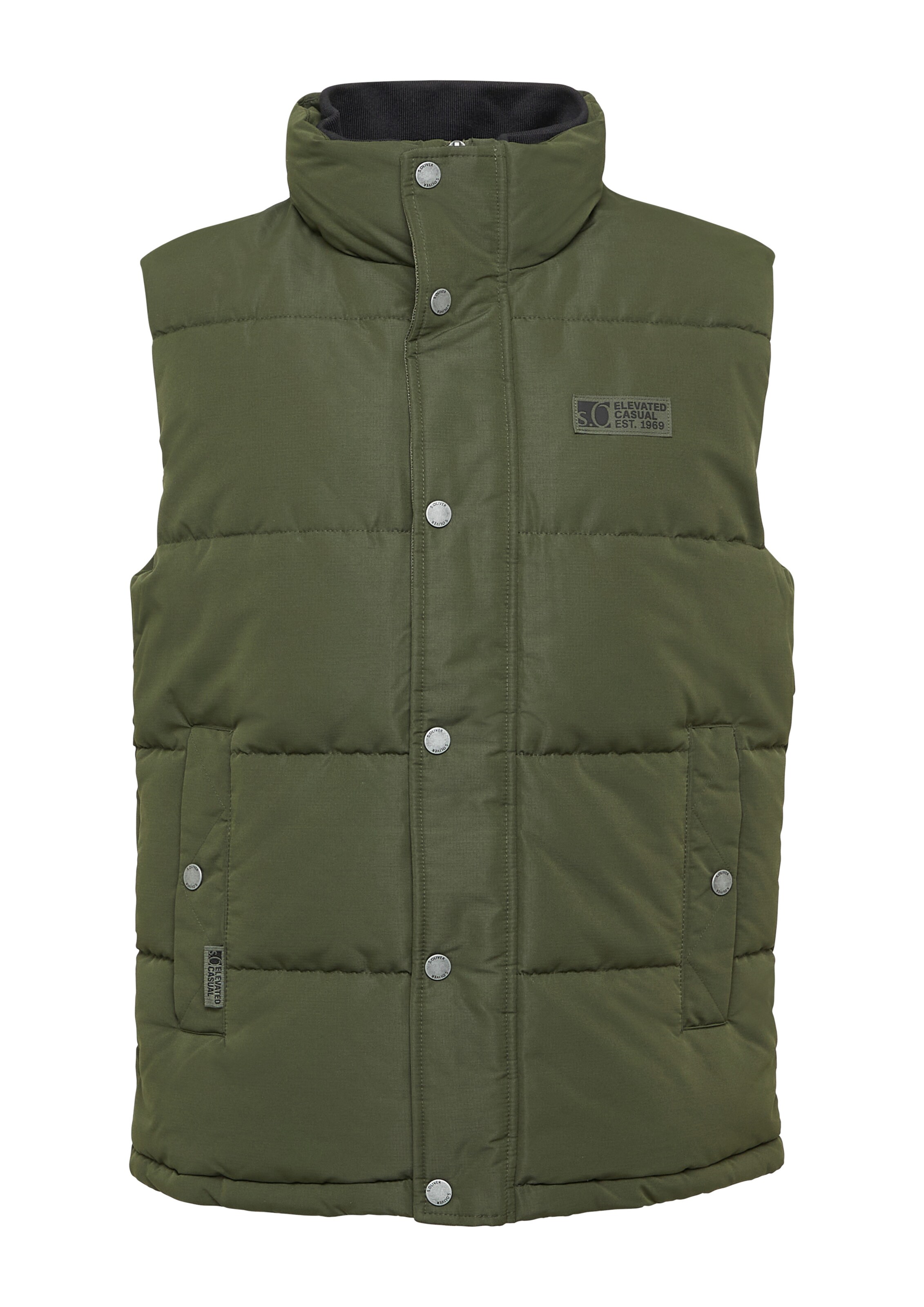 Gilet di s.Oliver in verde: frontale