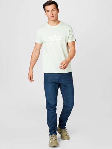 T-Shirt ALPHA INDUSTRIES en vert