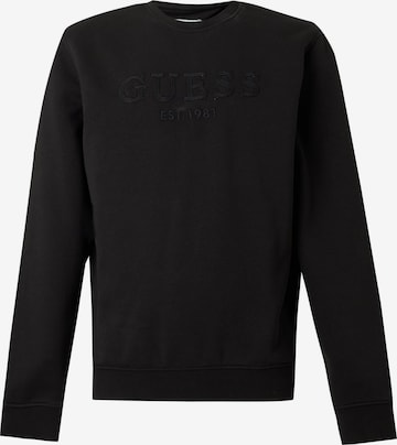 Sweat-shirt GUESS en noir : devant