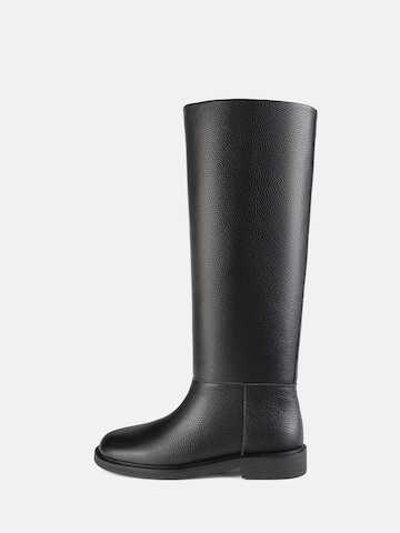 L37 HANDMADE SHOES Škornji 'SIMPLE BOOTS' | črna barva: sprednja stran