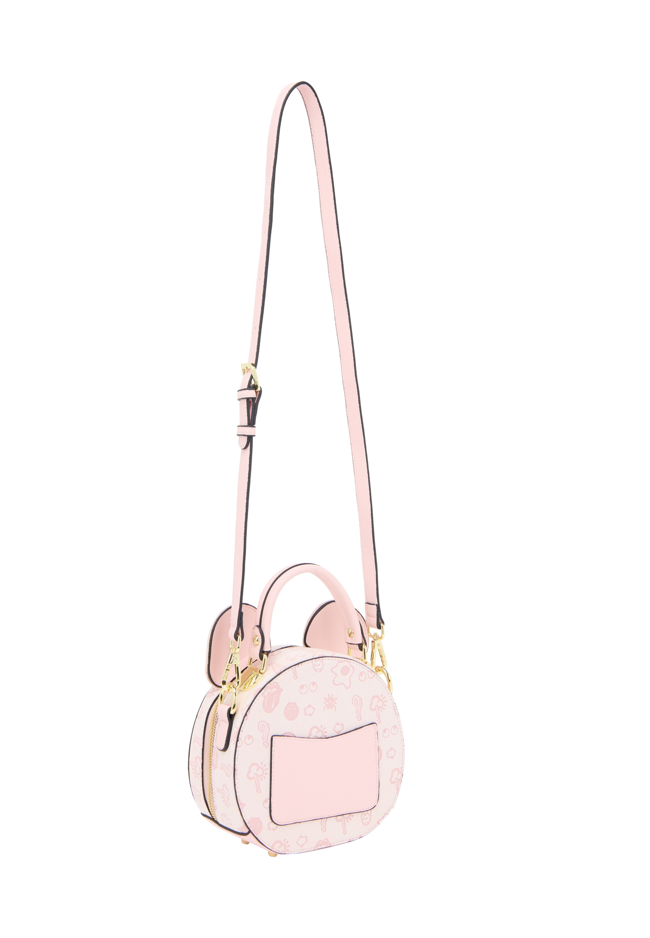 MYMO Τσάντα χειρός 'Pop Eyetheme' σε ροζ