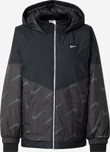 Nike Sportswear Between-season jacket in Grey / Dark grey / Black / White, Item view