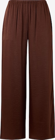 Vero Moda Petite Wide Leg Hose 'VMAMAYA' in Braun: Vorderseite