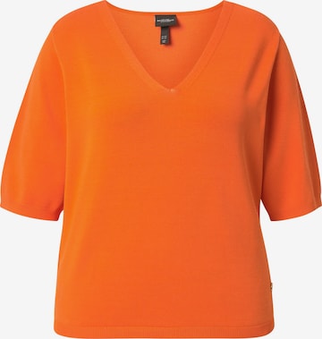 Ulla Popken Trui in Oranje: voorkant