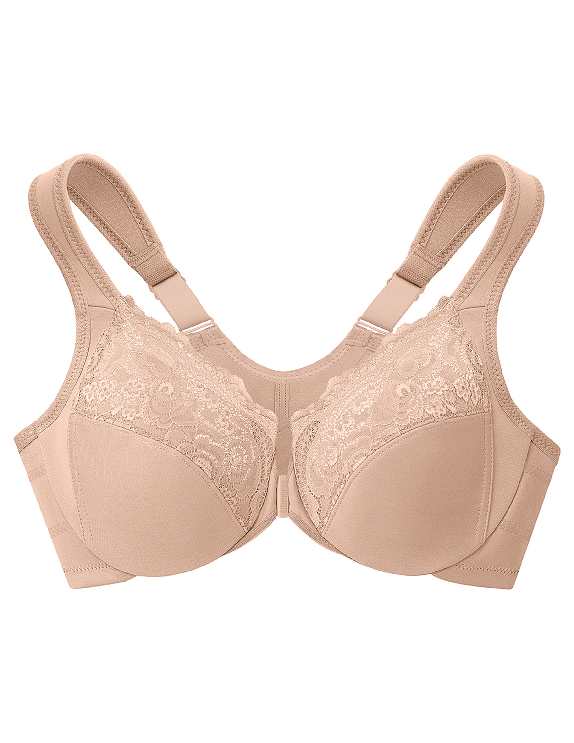 GLAMORISE Minimizer in Beige: voorkant