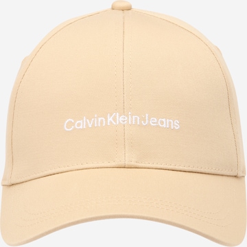 smėlio Calvin Klein Jeans Kepurė 'INSTITUTIONAL'