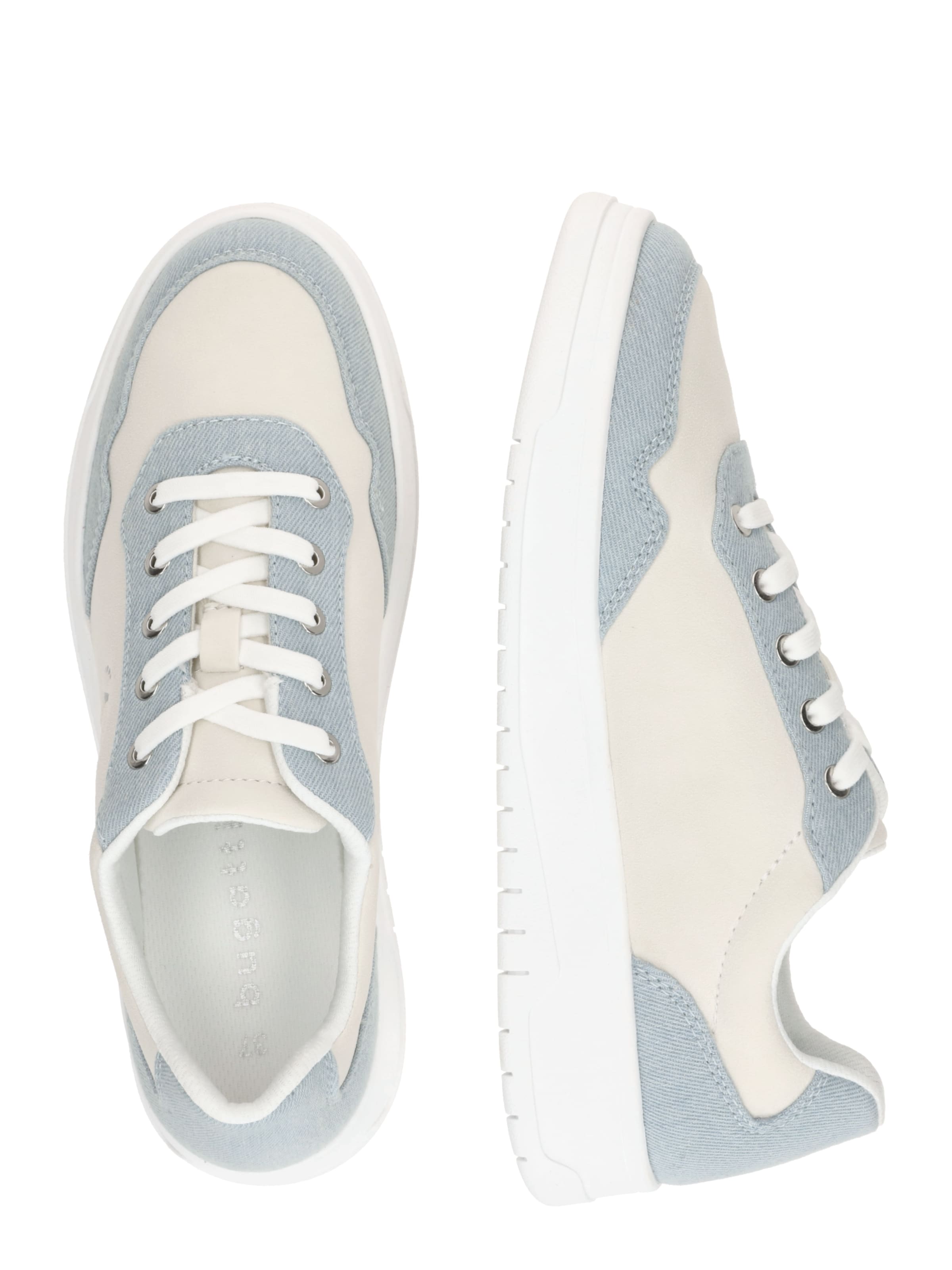 Baskets basses bugatti en bleu